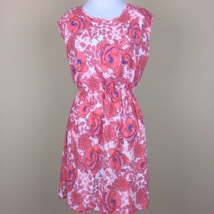 Soprano Floral Rose Elastic Waist Dress